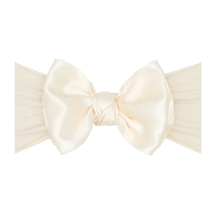 HEADBAND SATIN BOW