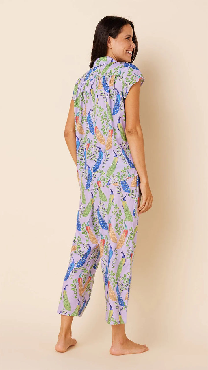 PAJAMA SET POSH PEACOCK CAPRI