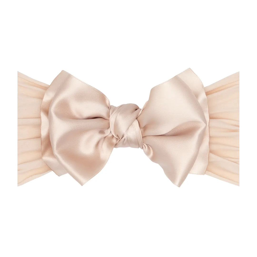 HEADBAND SATIN BOW