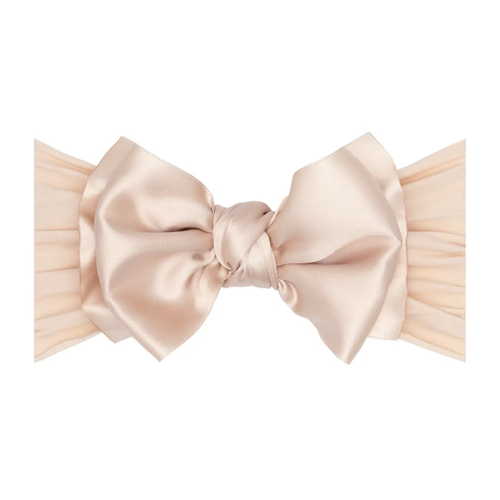 HEADBAND SATIN BOW