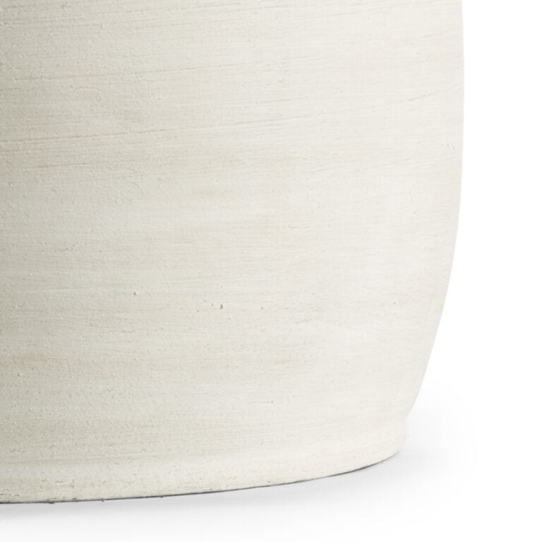 TABLE LAMP CREAM CERAMIC