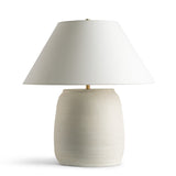 TABLE LAMP CREAM CERAMIC