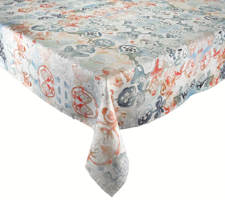 TABLECLOTH GIVERNY IN MULTI 54 x 126