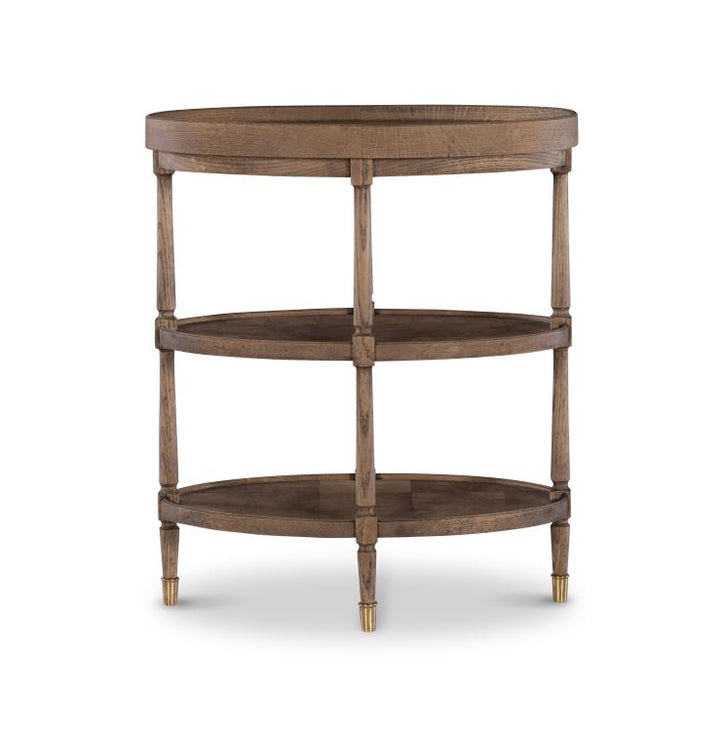 ANDREWS CHAIRSIDE TABLE - WEATHERED
