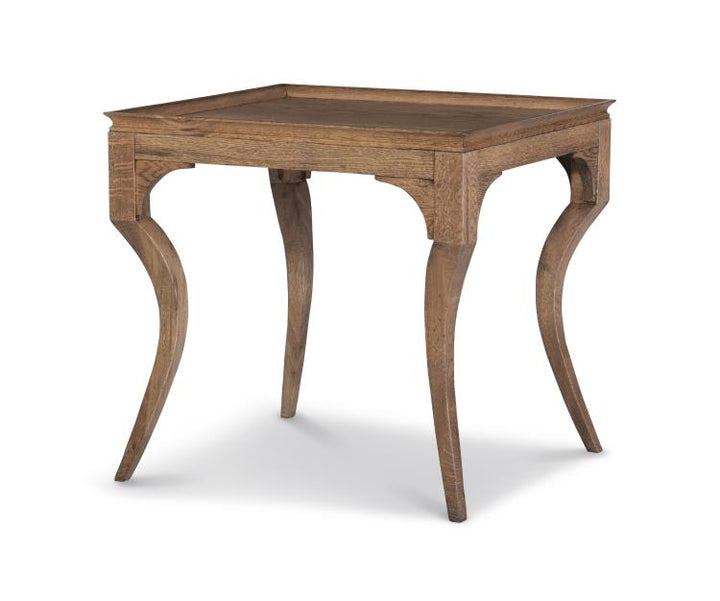 HAMILTON CHAIRSIDE TABLE - WEATHERED