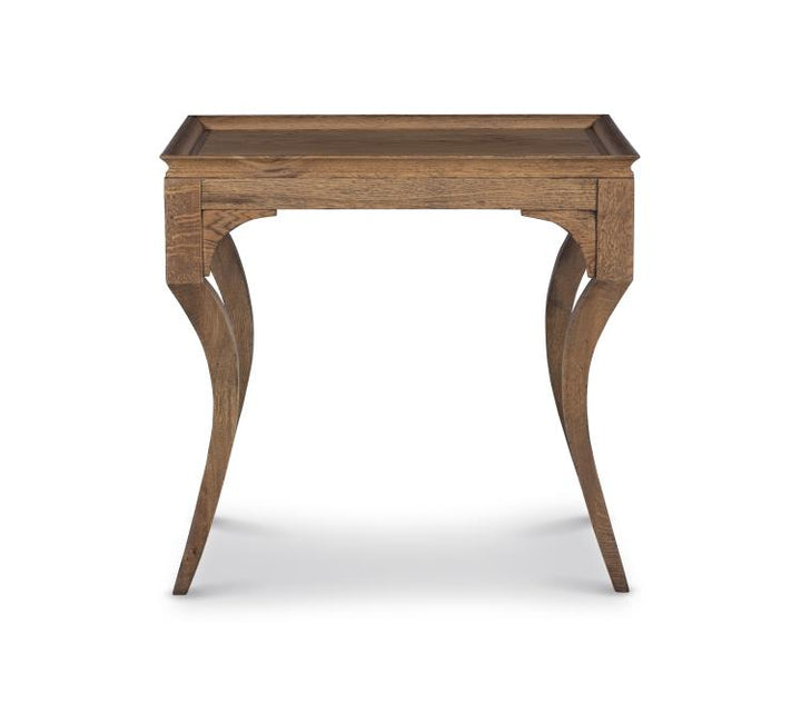 HAMILTON CHAIRSIDE TABLE - WEATHERED