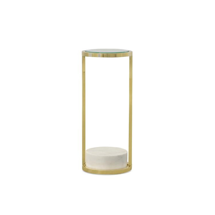 VISTA SPOT TABLE - POLISHED BRASS