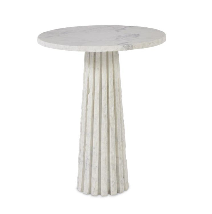 BARCO ACCENT TABLE - BANSWARA MARBLE
