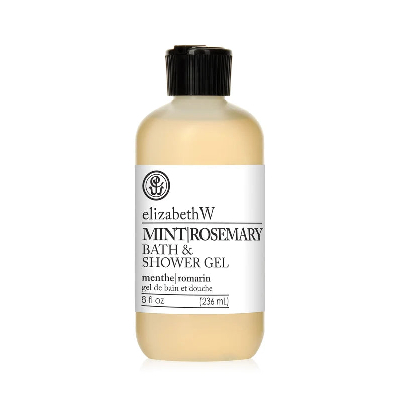 BATH & SHOWER GEL MINT ROSEMARY 8OZ