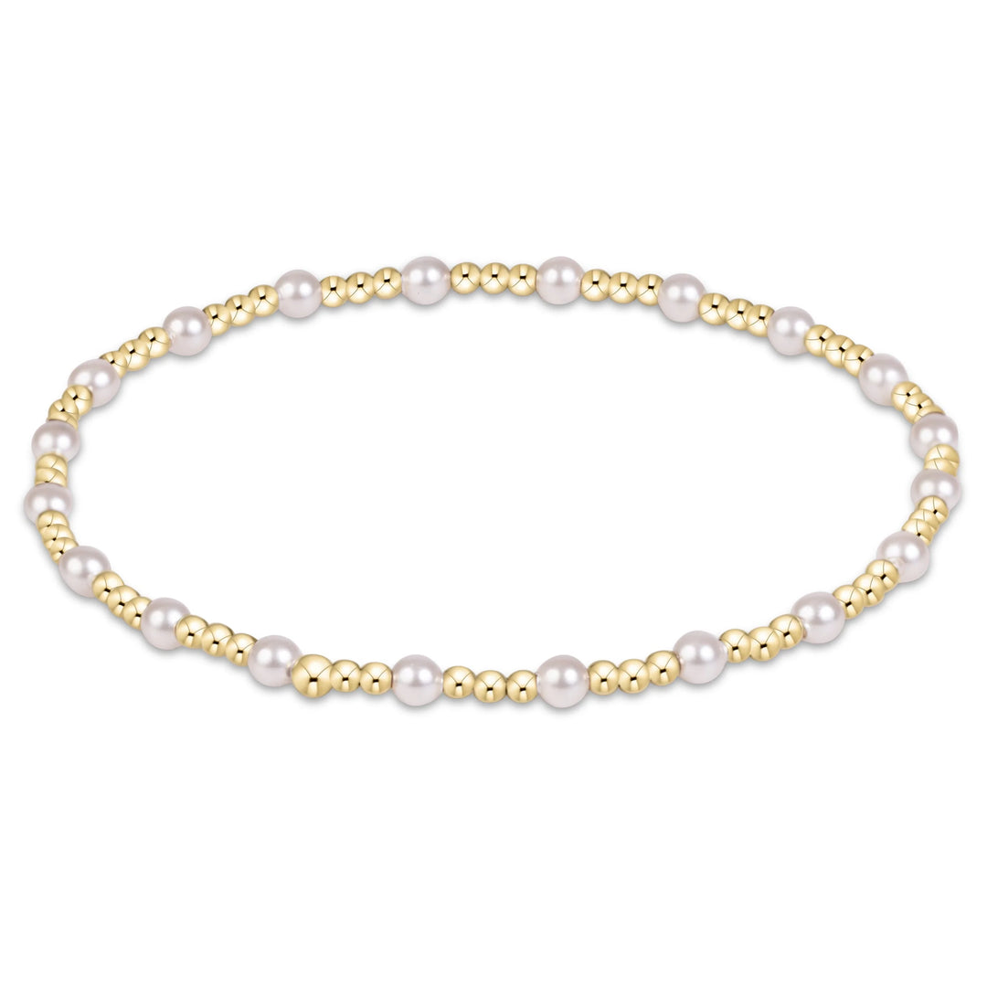 BRACELET SINCERITY PEARL 3MM
