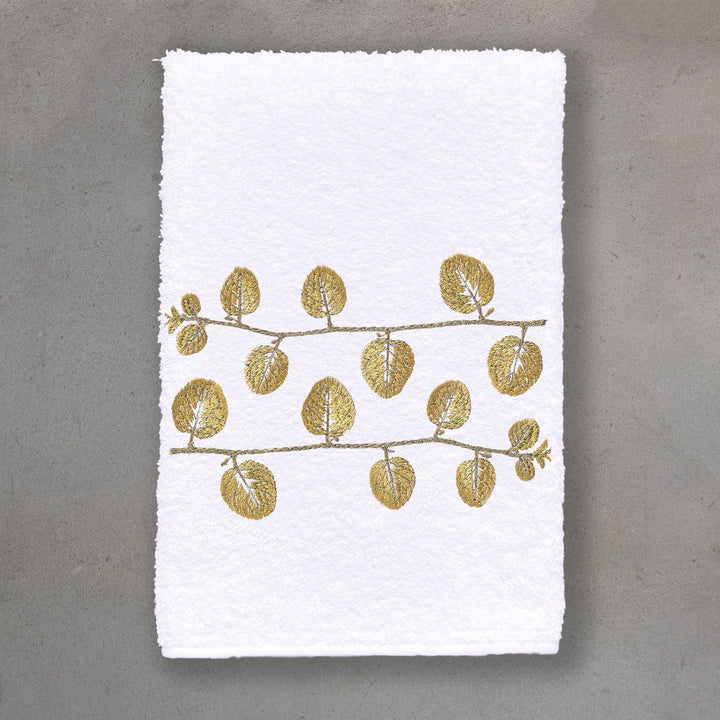 GUEST TOWEL TERRY STANZA GOLD