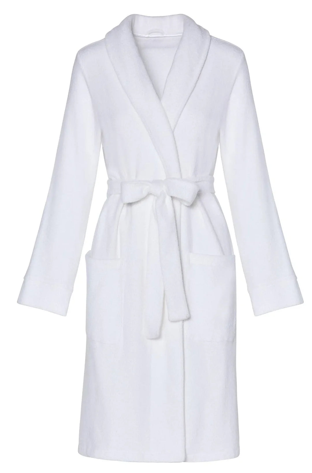 ROBE THERESA LONG TERRY WHITE