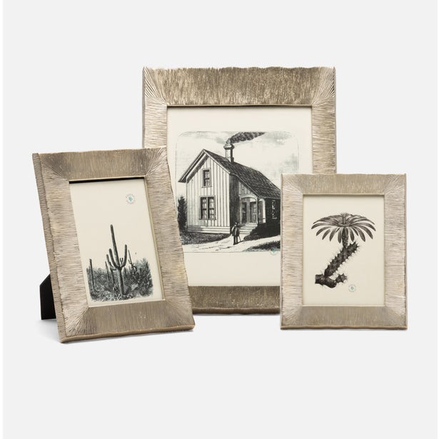 FRAME TARNISHED SILVER BRASS