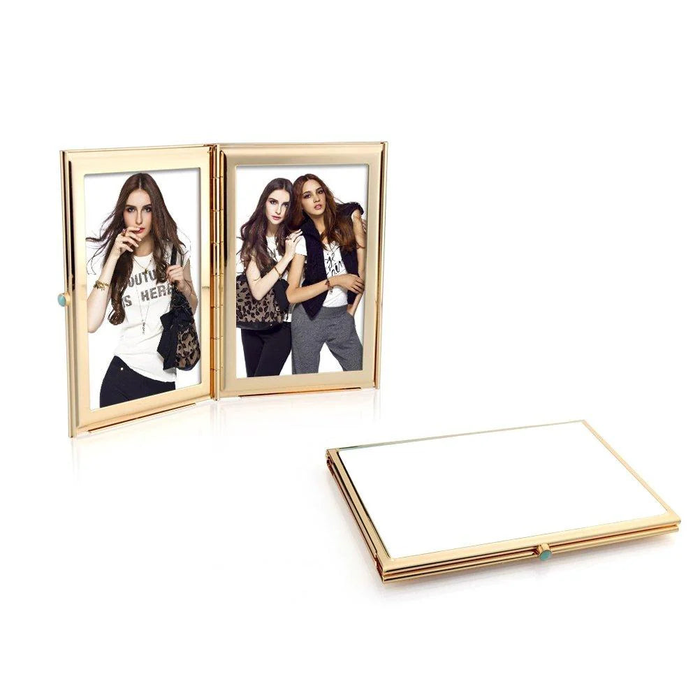 FRAME  WHITE &GOLD TRAVEL