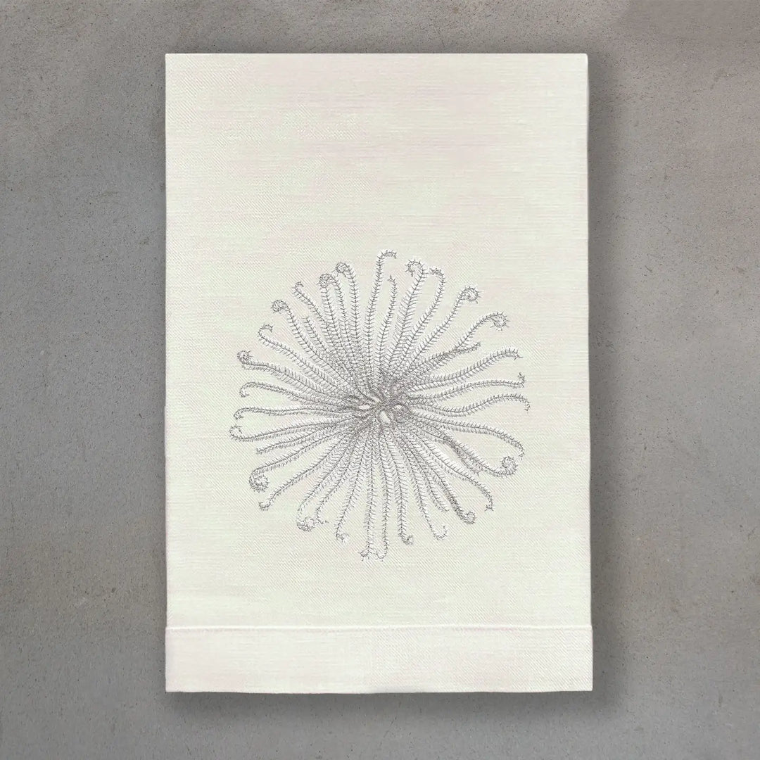 GUEST TOWEL LINEN CURLY URCHIN