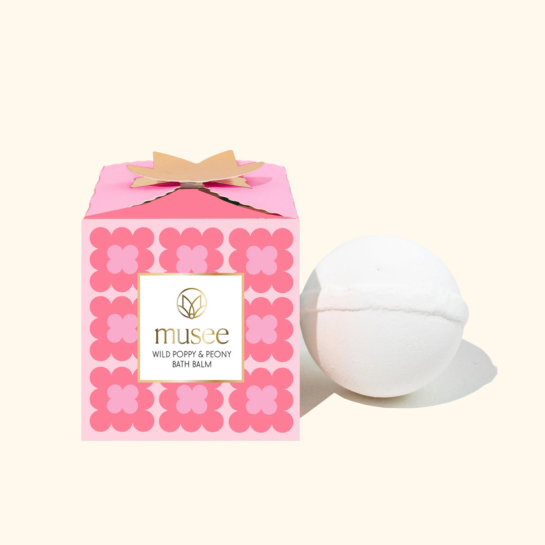 BATH BALM LUXE WILD POPPY & PEONY