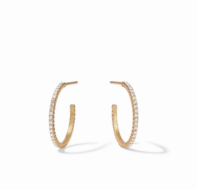 JULIE VOS EARRING WINDSOR HOOP (Available in 3 Sizes)