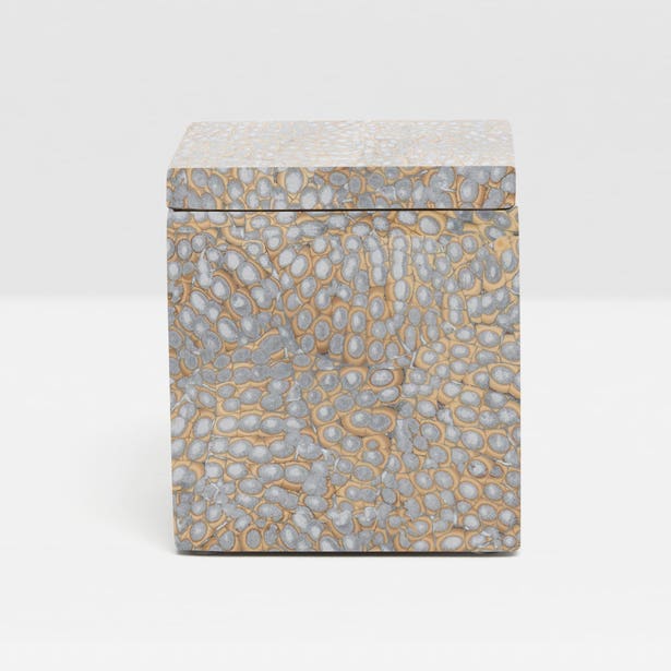 BATH COLLECTION SILVER LACQUERED EGGSHELL