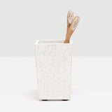 BATH COLLECTION WHITE LACQUERED EGGSHELL