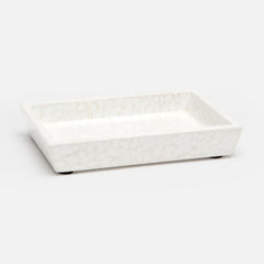 BATH COLLECTION WHITE LACQUERED EGGSHELL