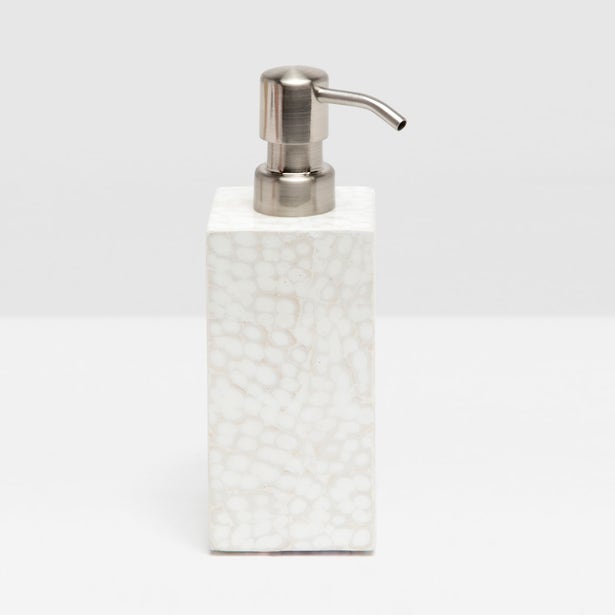 BATH COLLECTION WHITE LACQUERED EGGSHELL