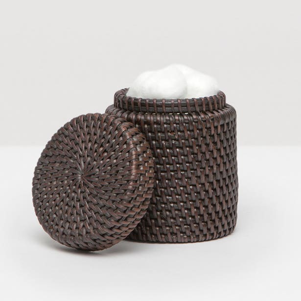 BATH COLLECTION COFFEE RATTAN