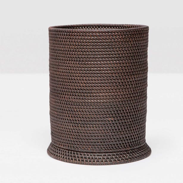 BATH COLLECTION COFFEE RATTAN