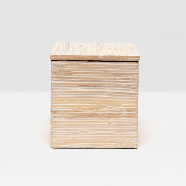 BATH COLLECTION BLEACHED RATTAN