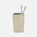 BATH COLLECTION GOLD/WHITE LACQUERED EGGSHELL