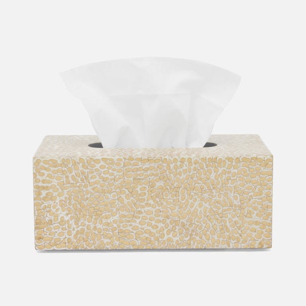 BATH COLLECTION GOLD/WHITE LACQUERED EGGSHELL