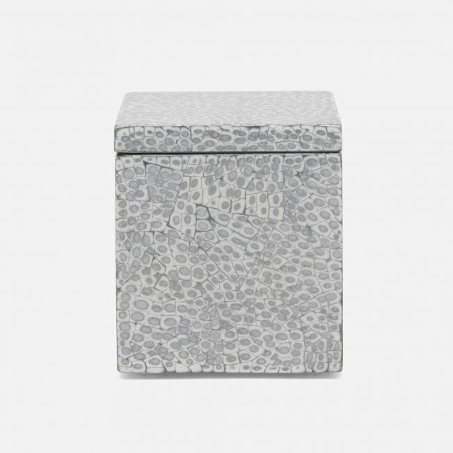 BATH COLLECTION SILVER/WHITE LACQUERED EGGSHELL