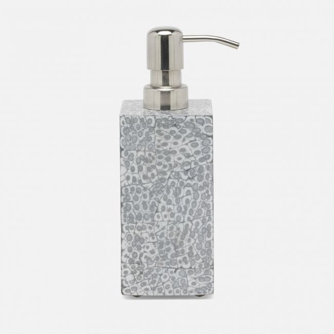 BATH COLLECTION SILVER/WHITE LACQUERED EGGSHELL