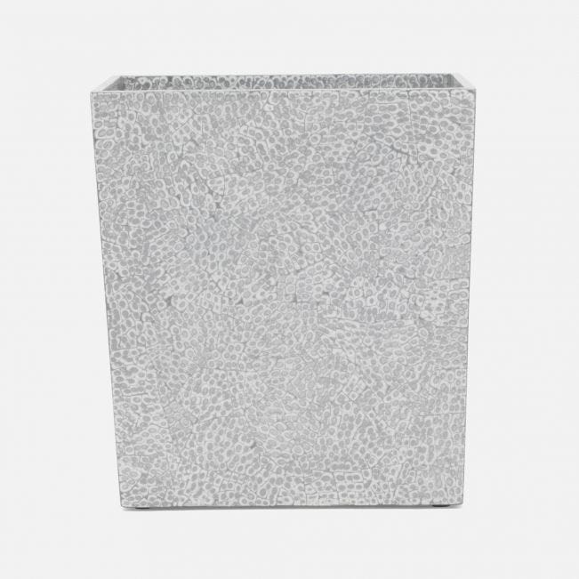 BATH COLLECTION SILVER/WHITE LACQUERED EGGSHELL