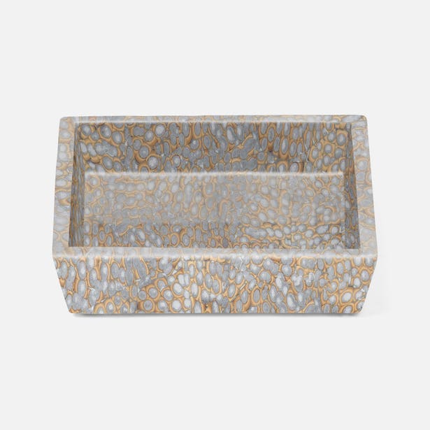 BATH COLLECTION SILVER LACQUERED EGGSHELL