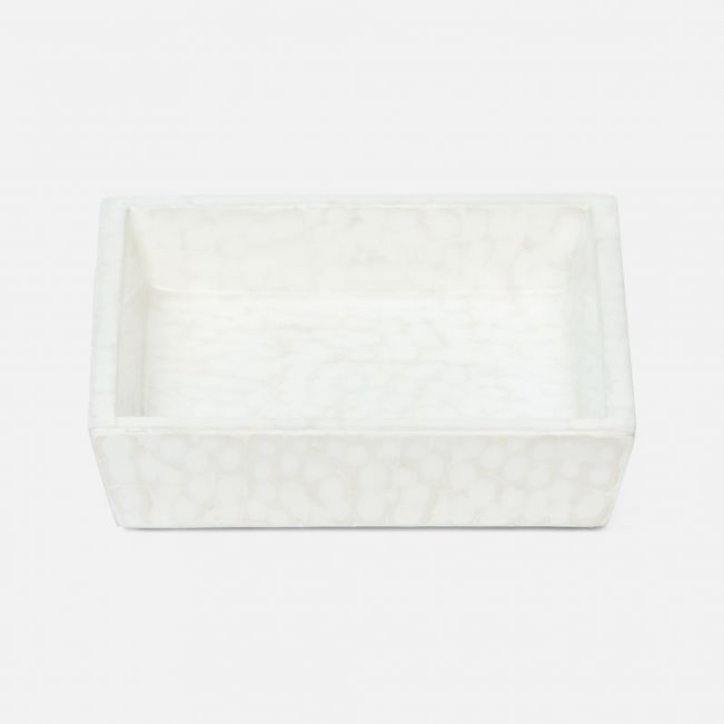 BATH COLLECTION WHITE LACQUERED EGGSHELL