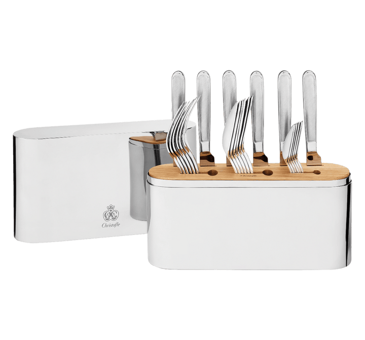 FLATWARE 24PC SET STAINLESS STEEL CONCORDE