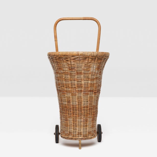 CART NATURAL RATTAN #37963