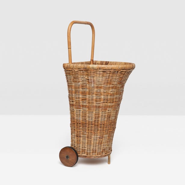 CART NATURAL RATTAN #37963