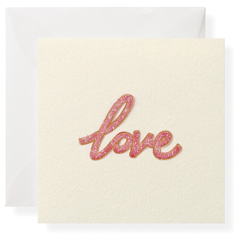 GREETING MINI CARD "LOVE"