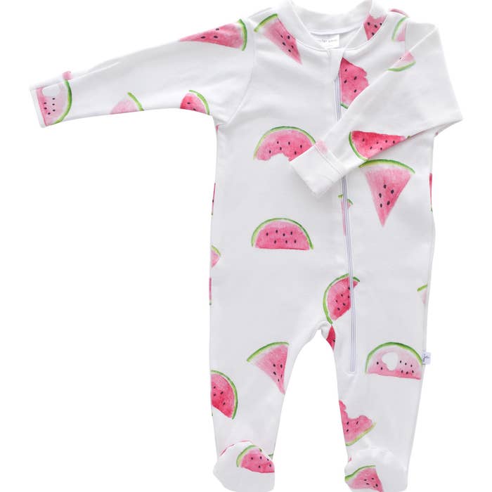 ZIP FOOTIE WATERMELON #43432