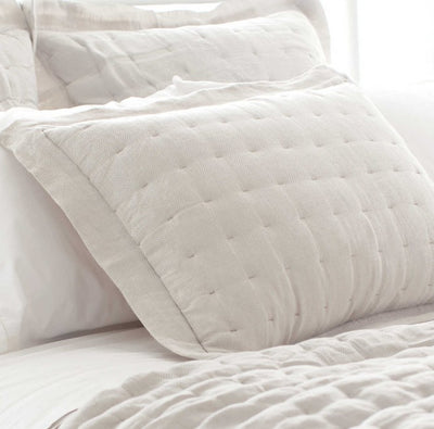 SHAM BRUSSELS QUILTED (Available in 3 Sizes and 2 Colors)