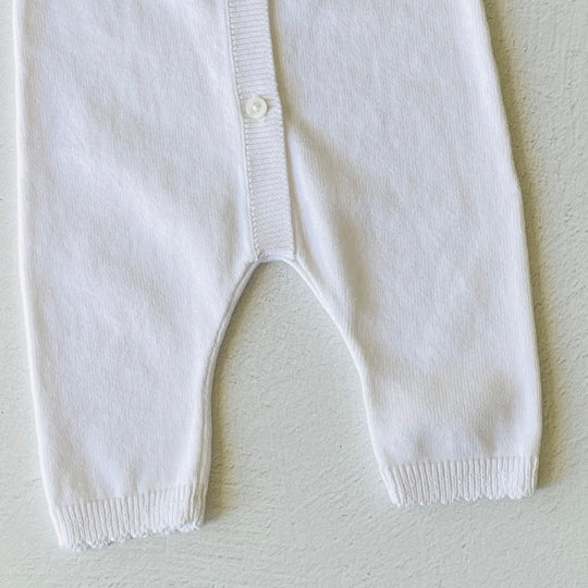 JUMPSUIT SWEATER WHITE