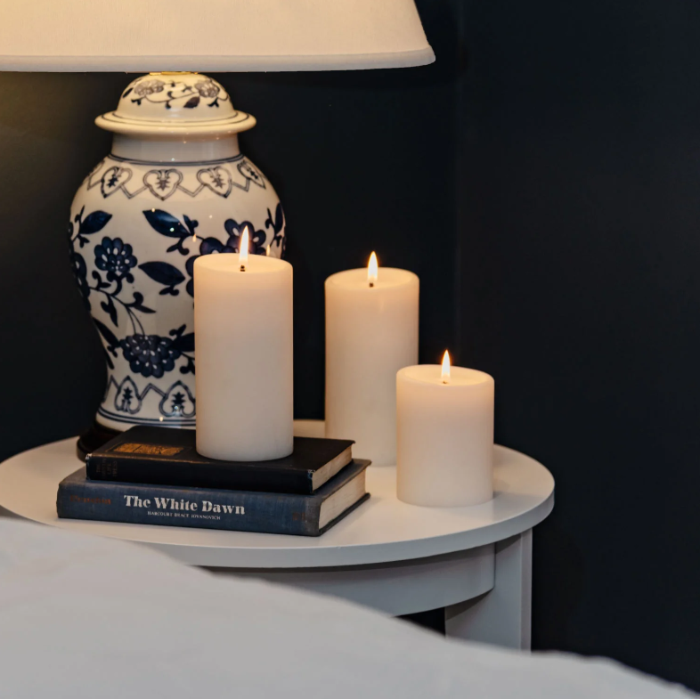 LUCID CANDLE DINNER NATURAL (Available in 2 Sizes)