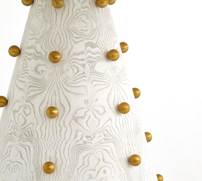 TABLE SPHERES CENTER WHITE #54522