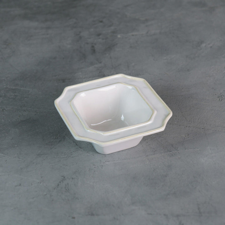 BOWL WHITE SQUARE SMALL #48834