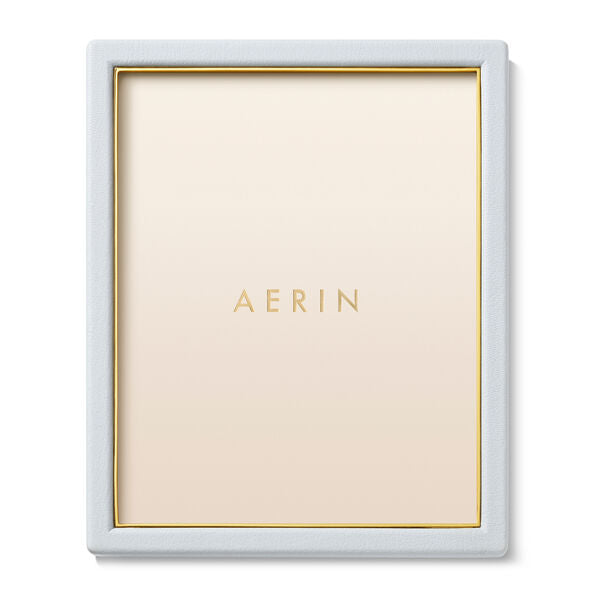 AERIN FRAME PIERO LEATHER - BLUE HAZE (Available in 3 sizes)