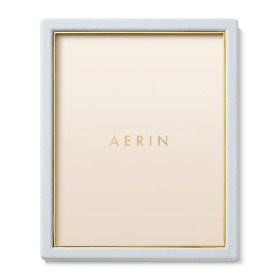 AERIN PIERO LEATHER FRAME- BLUE HAZE (Available in 3 sizes)