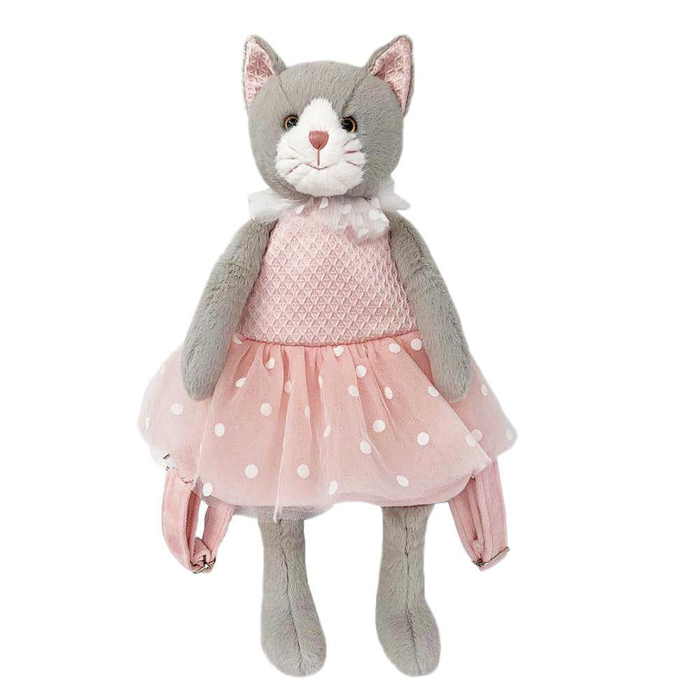 BACKPACK TOY PLUSH CAT