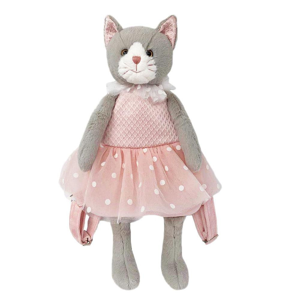 TOY PLUSH CAT BACKPACK