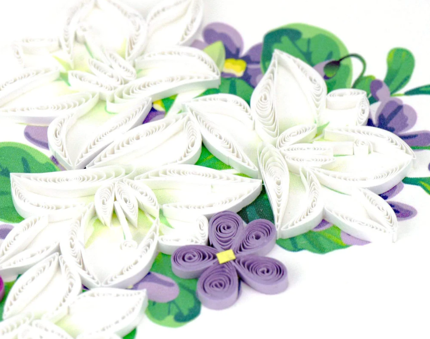 GREETING CARD "FLOWER SYMPATHY" #23844